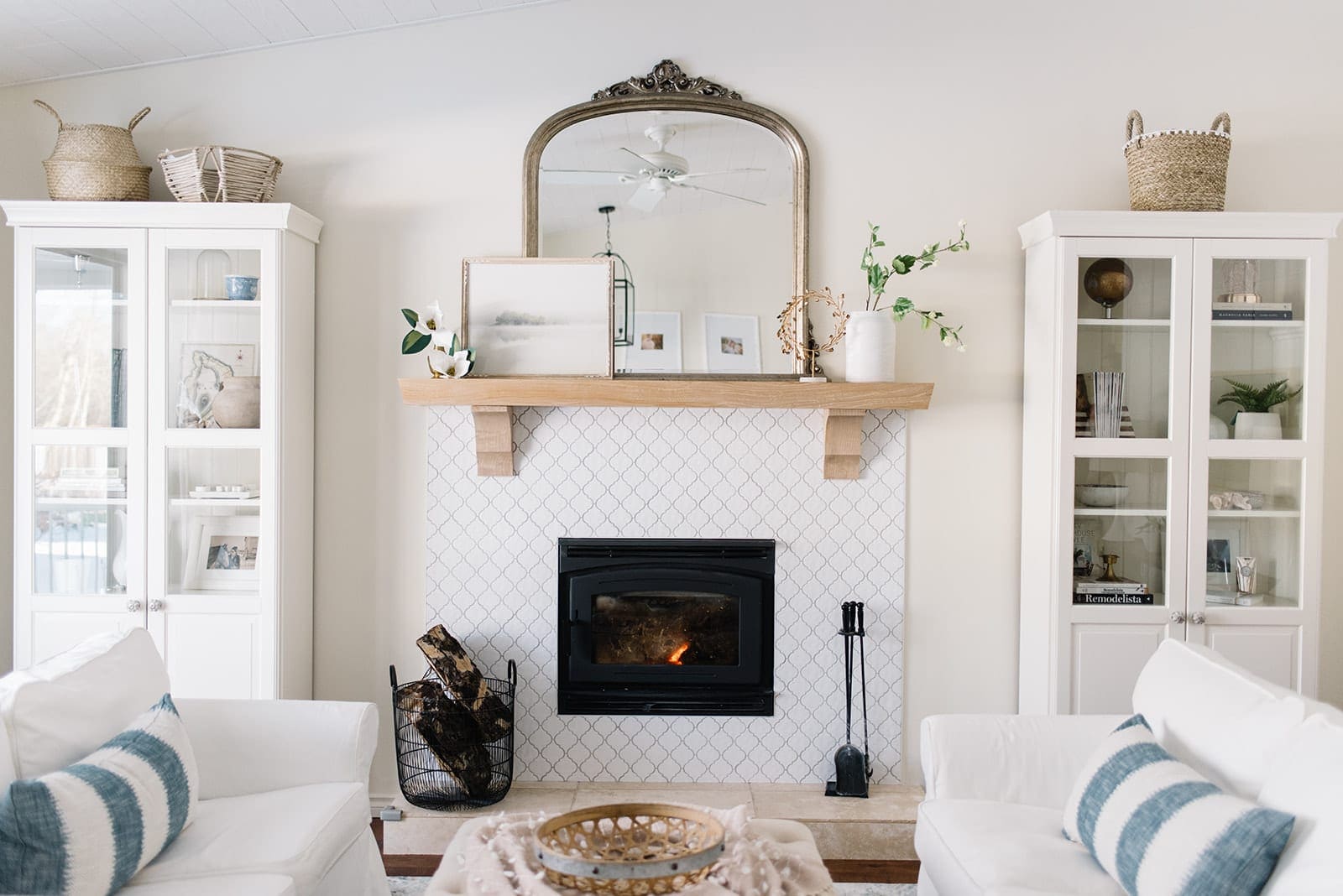 How to Style a Bookcase in 3 Easy Steps - The Ginger Home