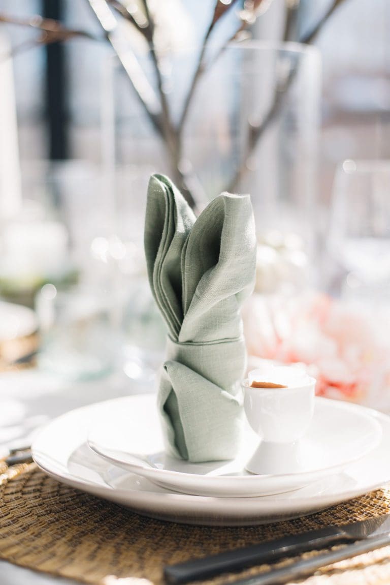 An Effortless Easter Tablescape with Crate & Barrel - The Ginger Home
