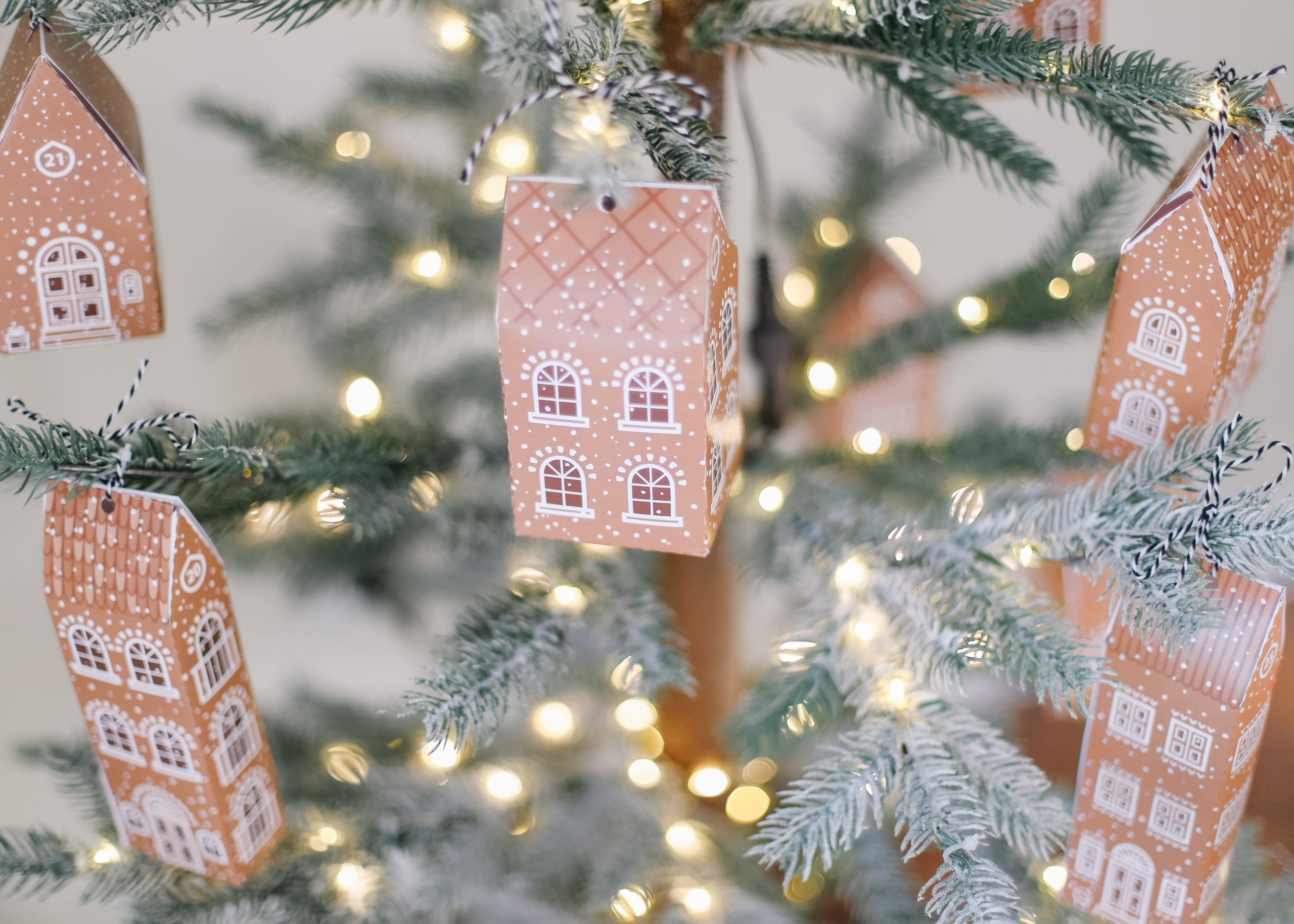 Yummy Gingerbread House Advent Calendar Home D cor Home Living 
